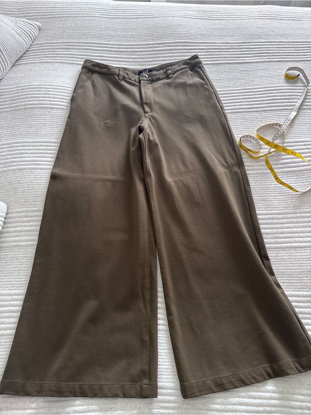 Kut from the Kloth Olive/Brown High-Rise Pants Size 10